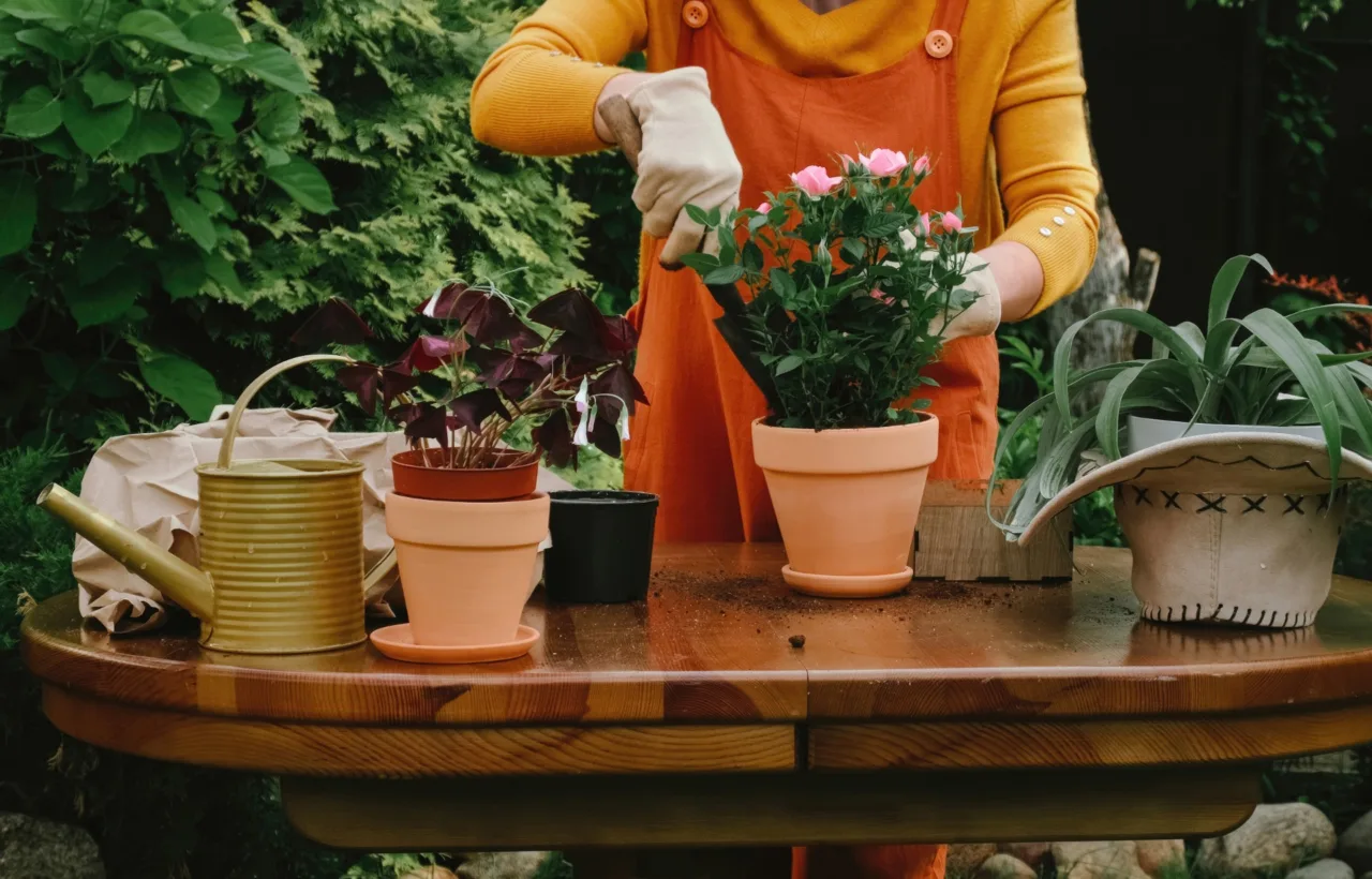 backyard container garden