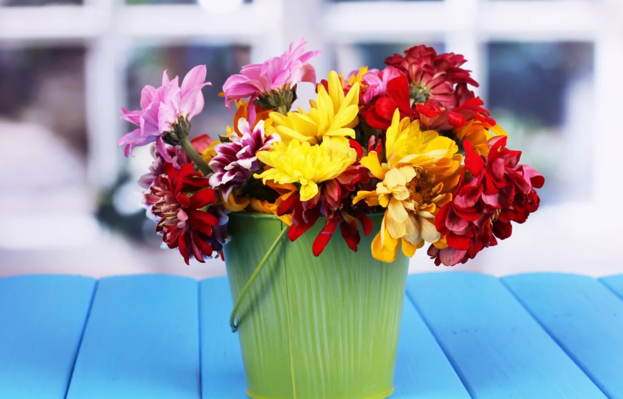 best container flowers