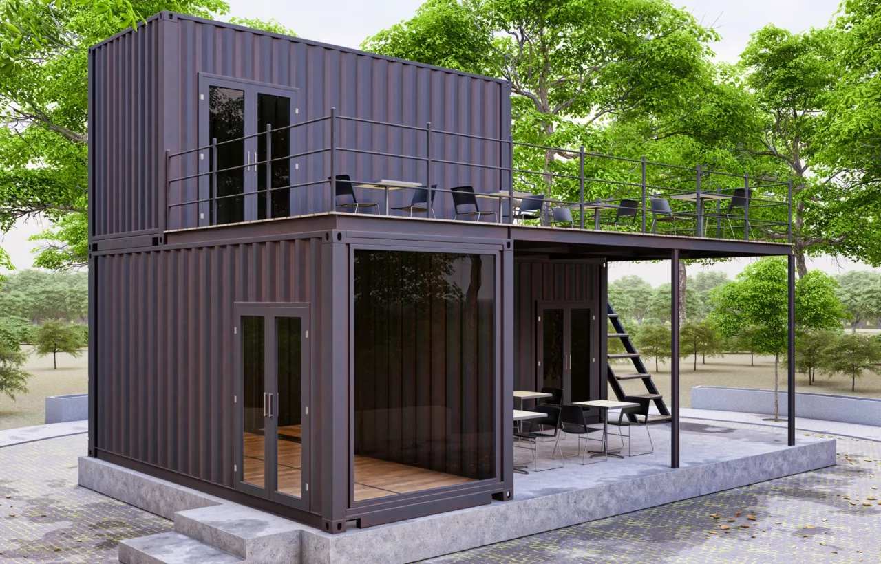 container terrace