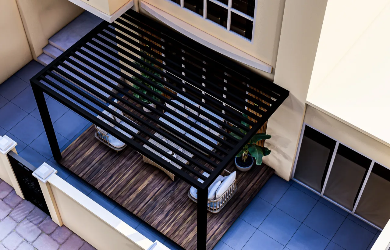 deck container garden ideas