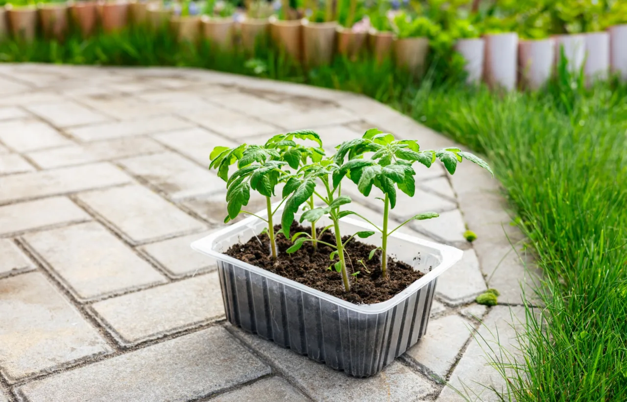 patio container gardening