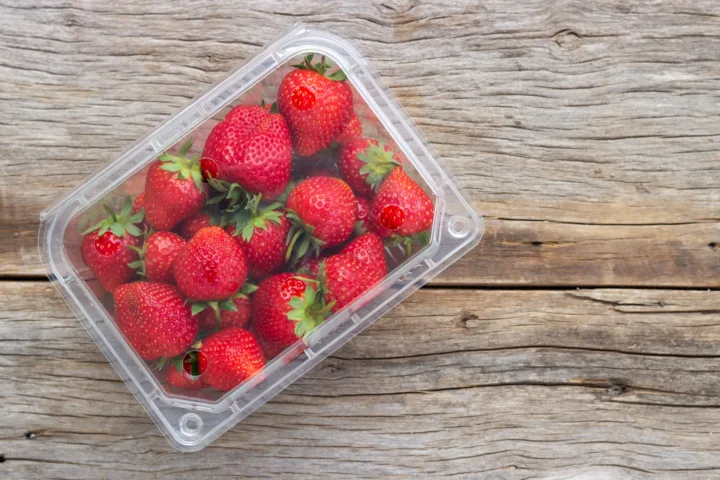 strawberry container