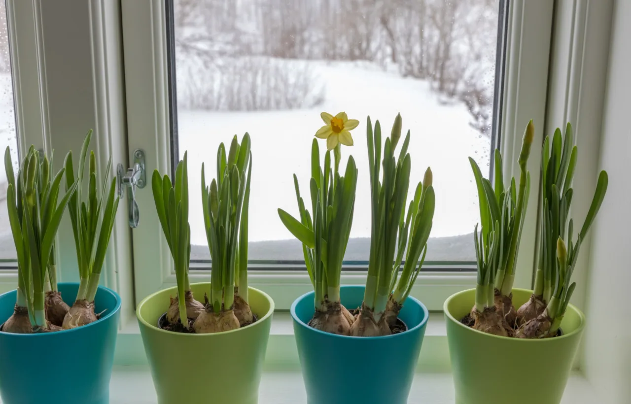 winter container gardening