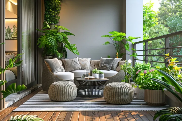 balcony garden layout