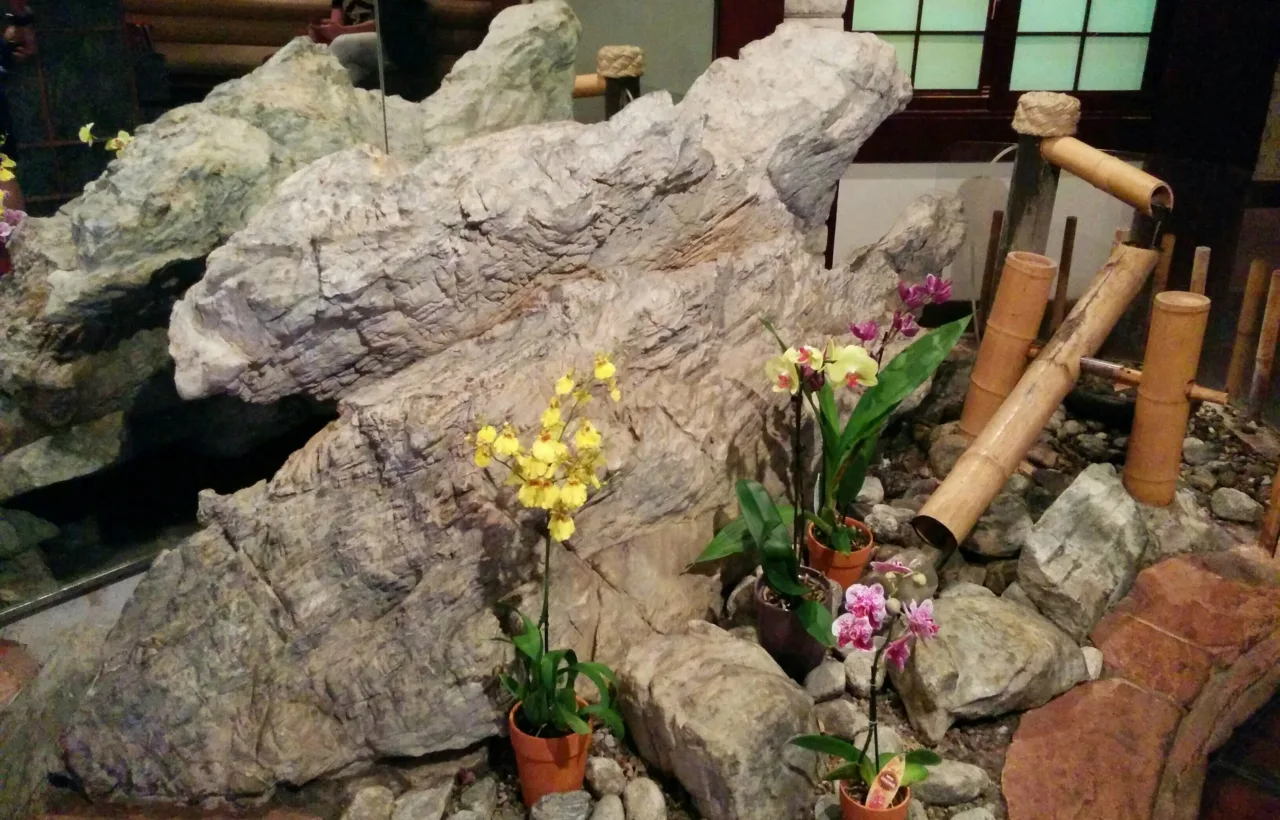 balcony rock garden