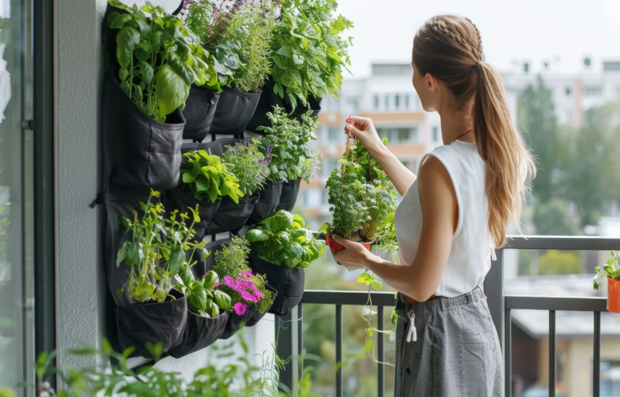 balcony vertical garden ideas