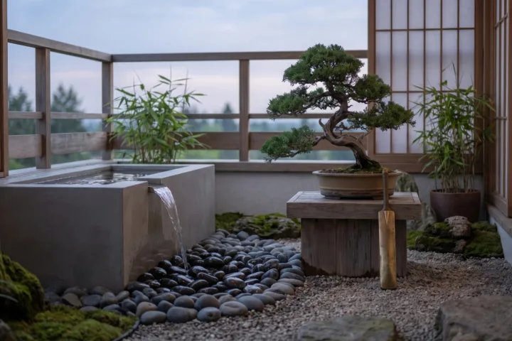 balcony zen garden