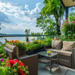 big balcony garden ideas