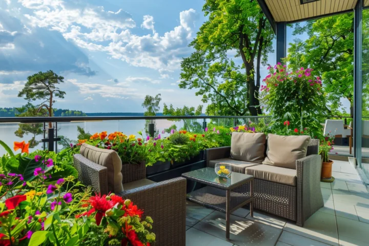big balcony garden ideas