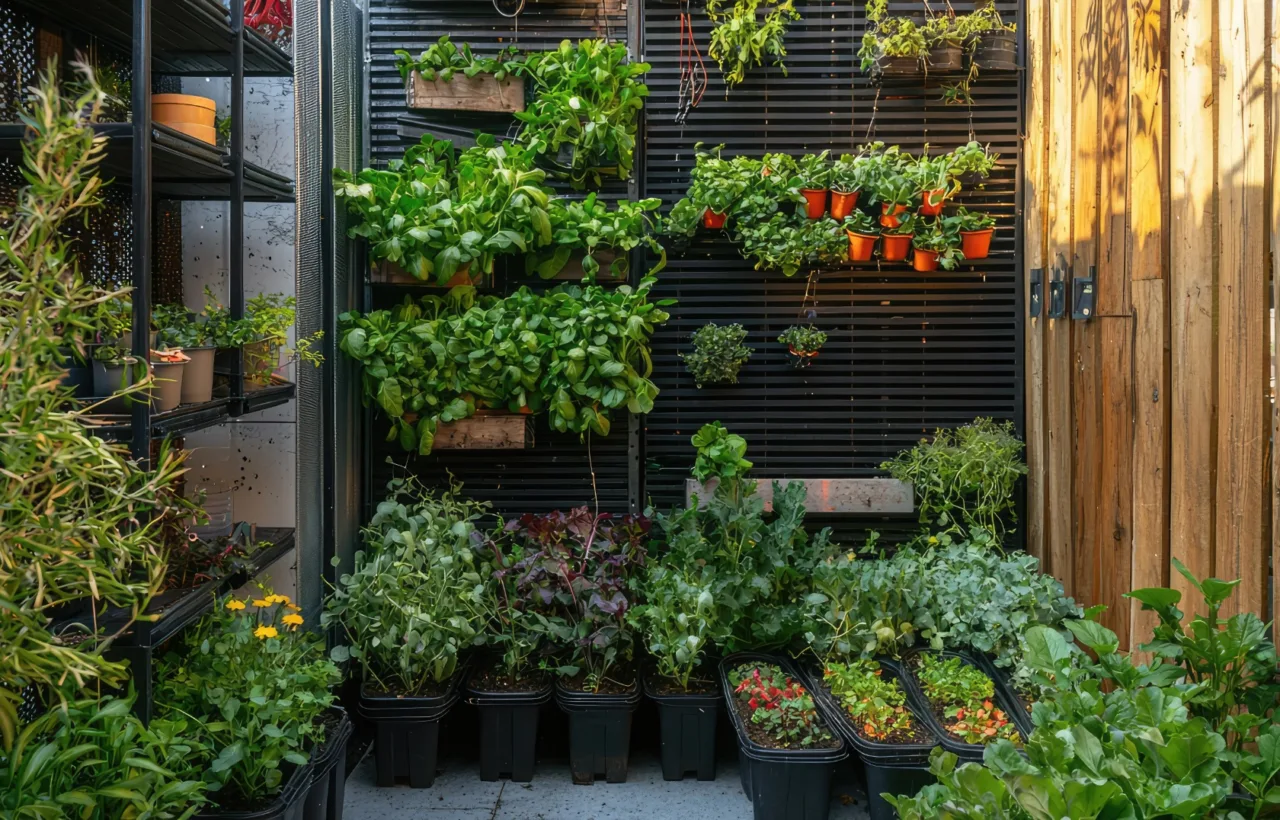 open balcony garden ideas
