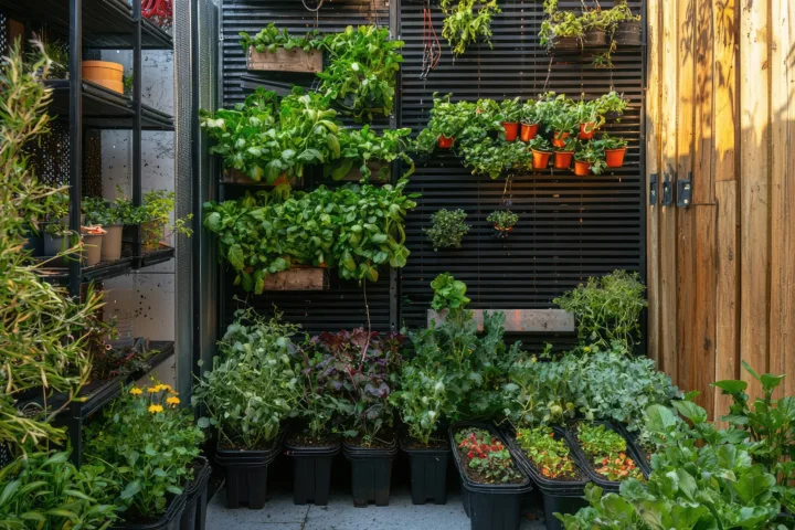 open balcony garden ideas