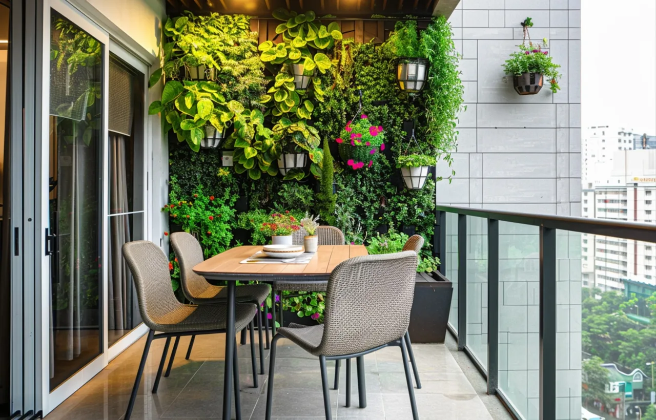 small balcony garden